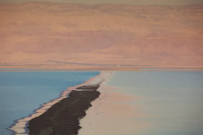 Framed Print : Israel, Dead Sea, Ein Bokek, Dead Sea, dusk Framed Print : Israel, Dead Sea, Ein Bokek, Dead Sea, dusk