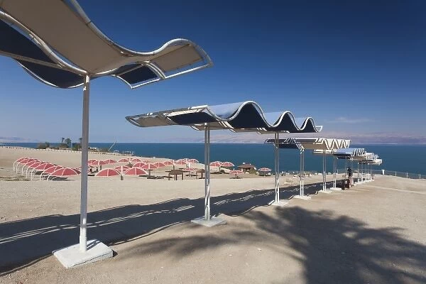 Israel, Dead Sea, Ein Gedi, Ein Gedi Beach