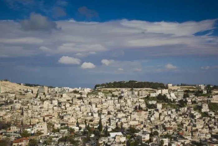 Framed Print : Israel, Jerusalem, elevated view of the Mount of Olives Framed Print : Israel, Jerusalem, elevated view of the Mount of Olives