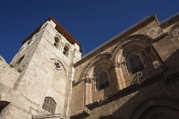 Israel, Jerusalem, Old City, Church of the Holy Sepulchre, exterior