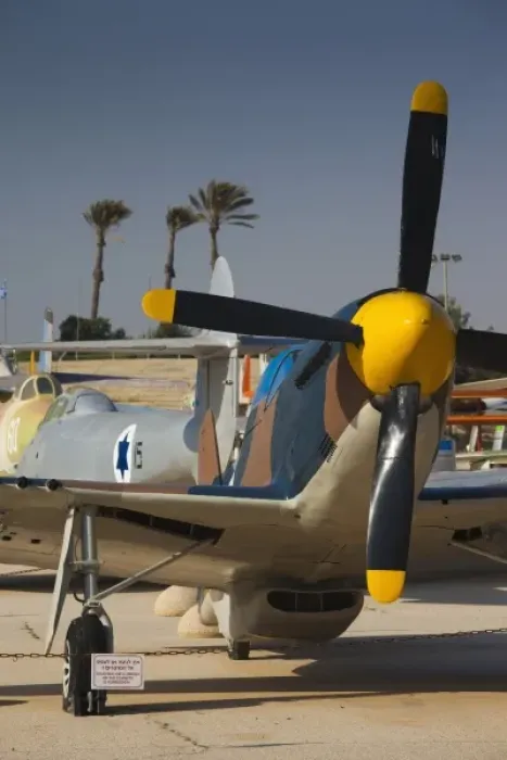 Framed Print : Israel, The Negev, Be-er Sheva, Israeli Air Force Museum, Hatzerim Israeli Air Force base