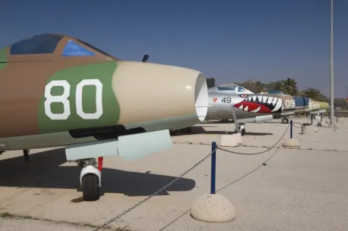 Framed Print : Israel, The Negev, Be-er Sheva, Israeli Air Force Museum, Hatzerim Israeli Air Force base