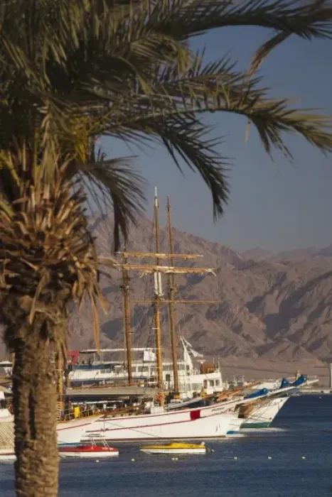 Framed Print : Israel, The Negev, Eilat, Red Sea, Eilat Marina Framed Print : Israel, The Negev, Eilat, Red Sea, Eilat Marina