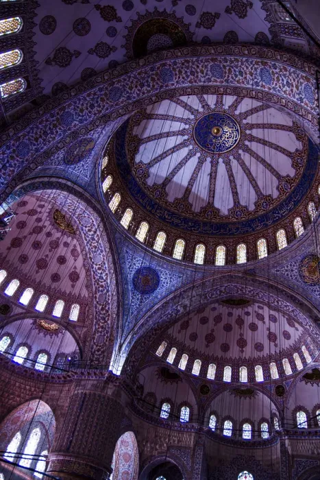 Framed Print : Istanbul, Turkey. Blue and gold leaf Byzantine domes of the Blue Mosque Framed Print : Istanbul, Turkey. Blue and gold leaf Byzantine domes of the Blue Mosque