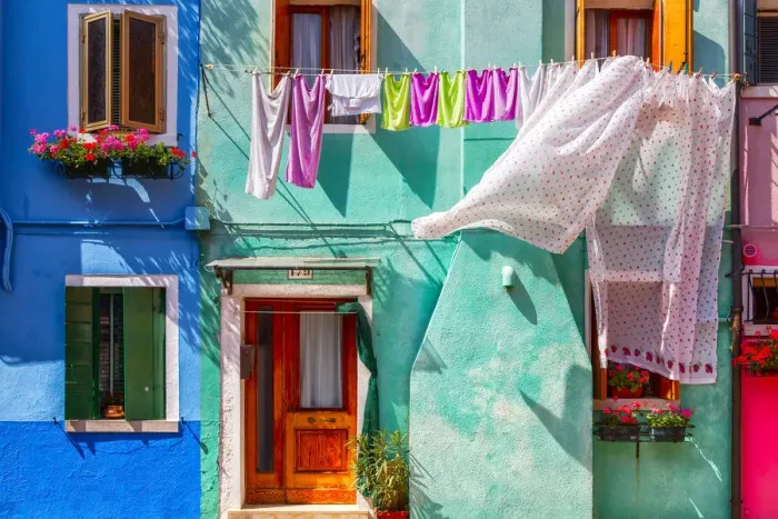 Framed Print : Italy, Burano. Colorful house exterior. Credit as: Jim Nilsen / Jaynes Gallery / DanitaDelimont Framed Print : Italy, Burano. Colorful house exterior. Credit as: Jim Nilsen / Jaynes Gallery / DanitaDelimont