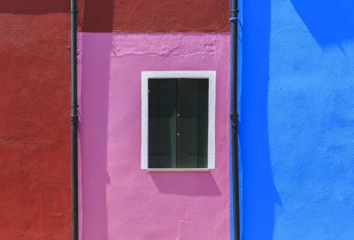 Framed Print : Italy, Burano. Colorful house walls. Credit as: Jim Nilsen / Jaynes Gallery / DanitaDelimont Framed Print : Italy, Burano. Colorful house walls. Credit as: Jim Nilsen / Jaynes Gallery / DanitaDelimont