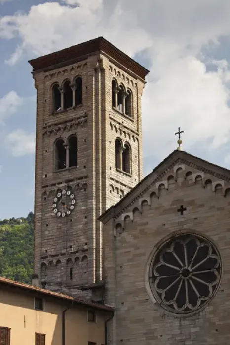 Framed Print : ITALY, Como Province, Como. Basilica di San Fedele