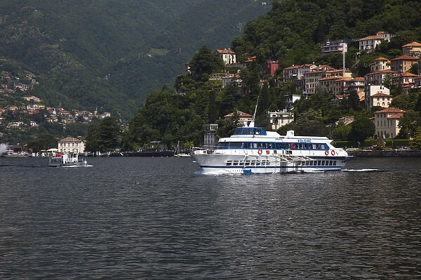 ITALY, Como Province, Como. Lake ferry