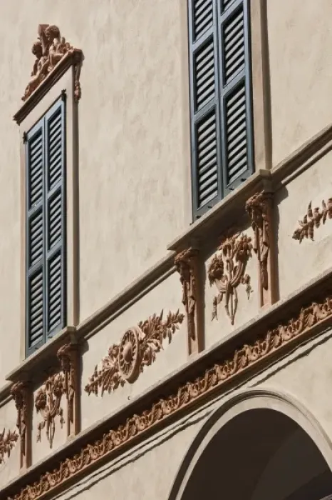 Framed Print : Italy, Como Province, Como. Old town detail Framed Print : Italy, Como Province, Como. Old town detail