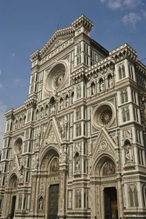 Framed Print : Italy, Florence. The facade of the Duomo Framed Print : Italy, Florence. The facade of the Duomo