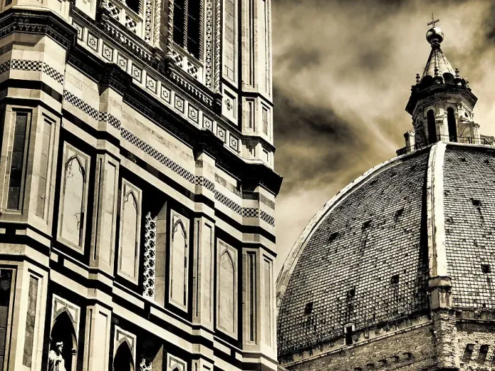 Framed Print : Italy, Florence. Infrared of Florence and duomo Framed Print : Italy, Florence. Infrared of Florence and duomo