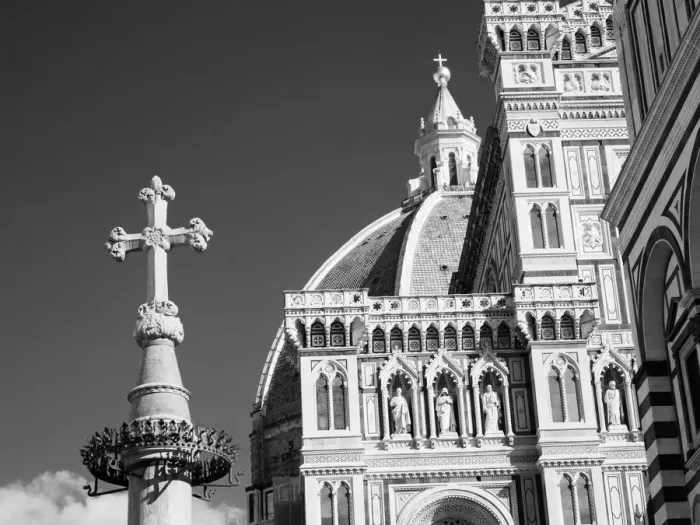 Framed Print : Italy, Florence. Infrared image of Santa Maria del Fiore on a sunny day Framed Print : Italy, Florence. Infrared image of Santa Maria del Fiore on a sunny day