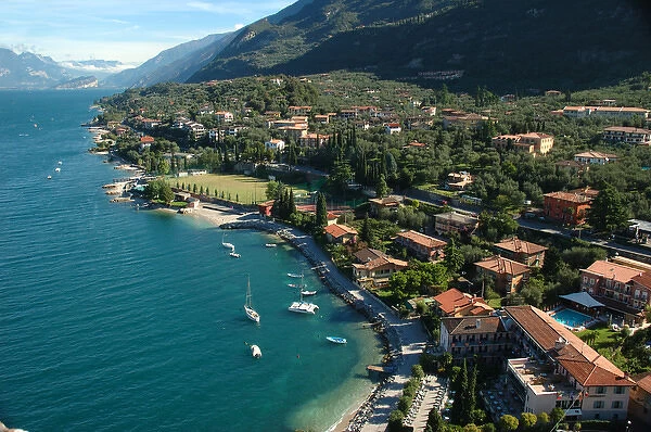 04. Italy, Malcesine, Lake Garda coastline