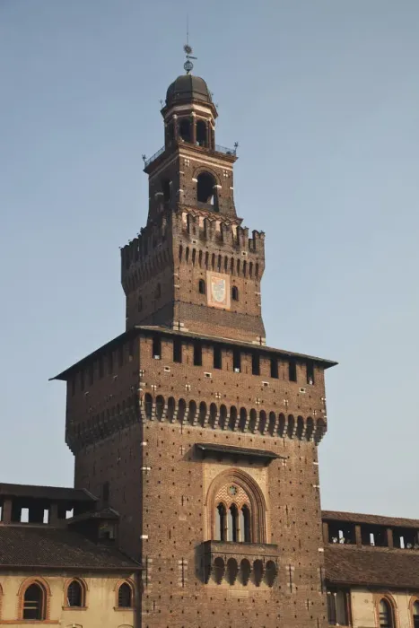 Framed Print : ITALY, Milan Province, Milan. Castello Sforzesco