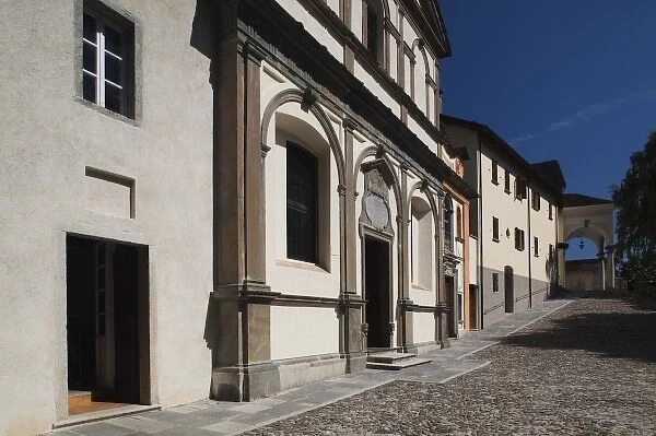 Italy, Novara Province, Orta San Giulio. Sacro Monte d Orta, Sanctuary to St