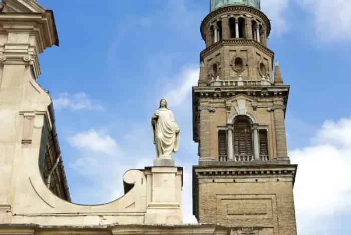 Framed Print : Italy, Parma, Church of San Giovanni