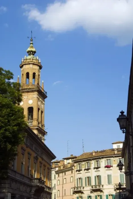 Framed Print : Italy, Parma, Via Melloni