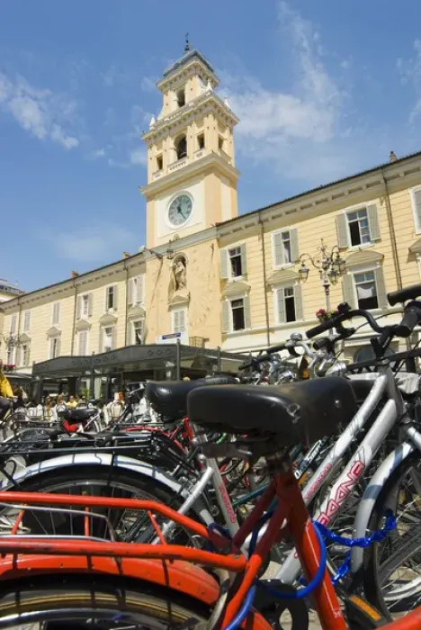 Framed Print : Italy, Parma, Piazza Garibaldi