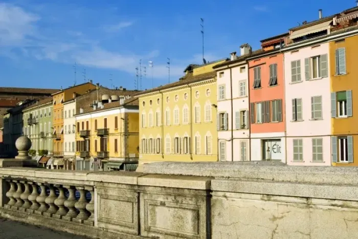 Framed Print : Italy, Parma, Viale Mariotti