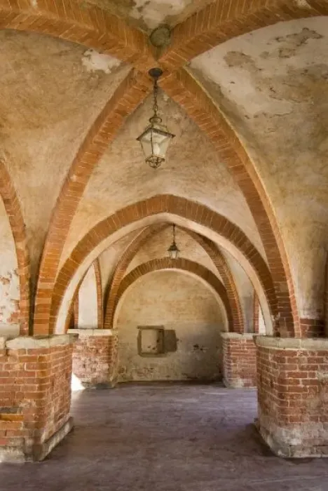 Framed Print : Italy, Piedmont (Piemonte), western region, Staffarda, Abbazia de Staffarda (Cistercian Abbey) Framed Print : Italy, Piedmont (Piemonte), western region, Staffarda, Abbazia de Staffarda (Cistercian Abbey)