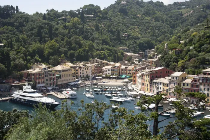Framed Print : Italy, Province of Genoa, Portofino. Upscale fishing village on the Ligurian Sea Framed Print : Italy, Province of Genoa, Portofino. Upscale fishing village on the Ligurian Sea