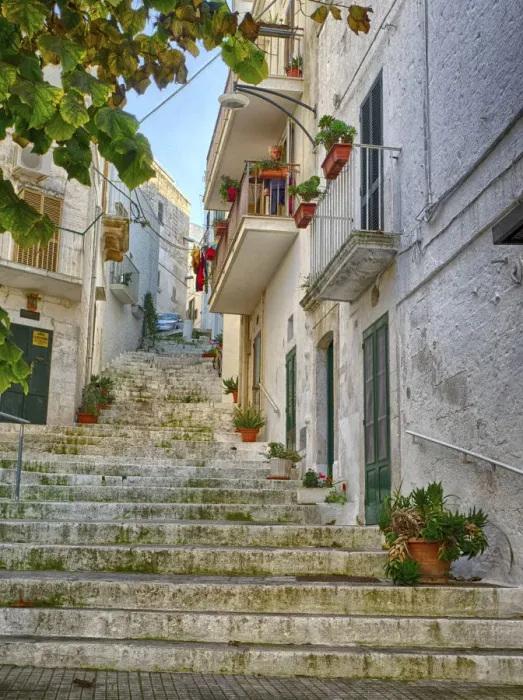 Framed Print : Italy, Puglia, Brindisi, Itria Valley, Ostuni. Stairway leading up in the old town of Ostuni Framed Print : Italy, Puglia, Brindisi, Itria Valley, Ostuni. Stairway leading up in the old town of Ostuni