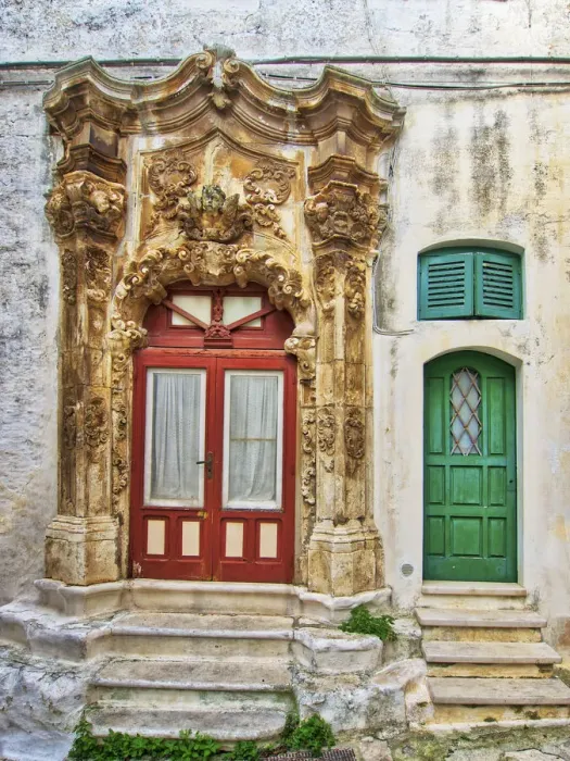 Framed Print : Italy, Puglia, Brindisi, Itria Valley, Ostuni
