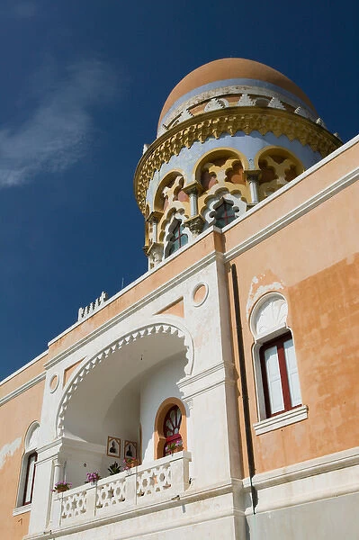 Italy, Puglia, Santa Cesarea Terme, Moorish Styled Resort Building