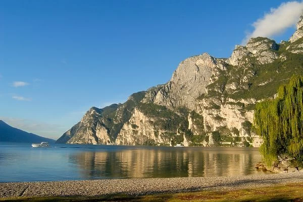 Italy, Riva del Garda, Lake Garda, Mount Rocchetta