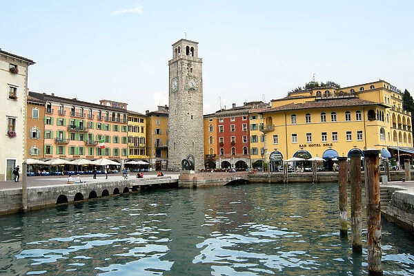 04. Italy, Riva del Garda town center, Lake Garda