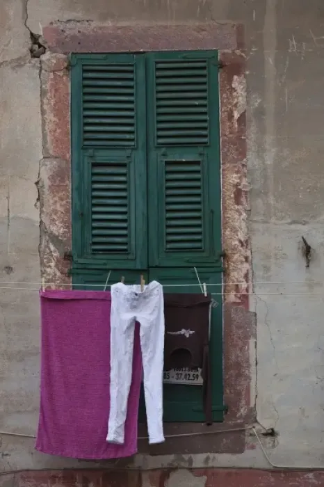Framed Print : Italy, Sardinia, Bosa. Laundry drying Framed Print : Italy, Sardinia, Bosa. Laundry drying