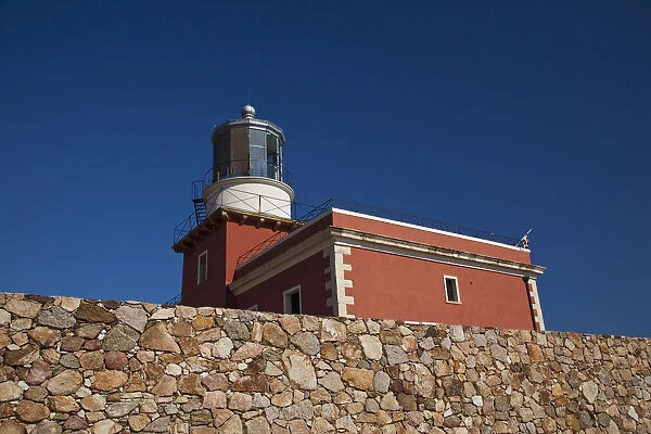 ITALY, Sardinia, Capo Spartivento. Lighthouse