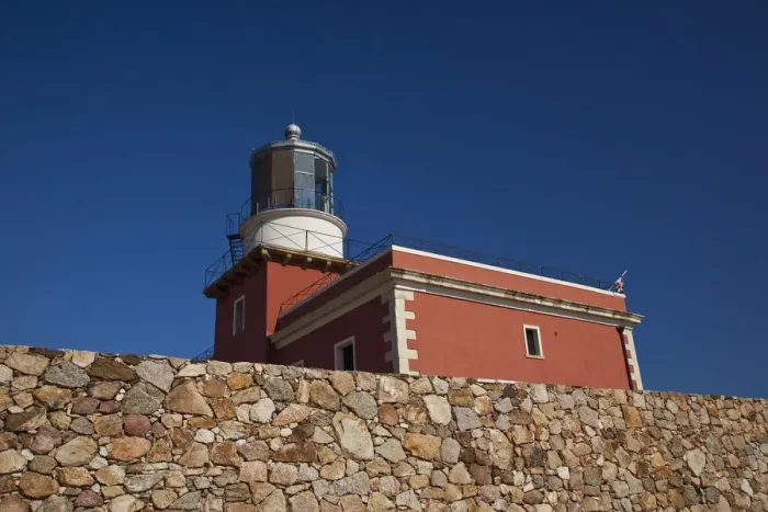 Framed Print : ITALY, Sardinia, Capo Spartivento. Lighthouse Framed Print : ITALY, Sardinia, Capo Spartivento. Lighthouse