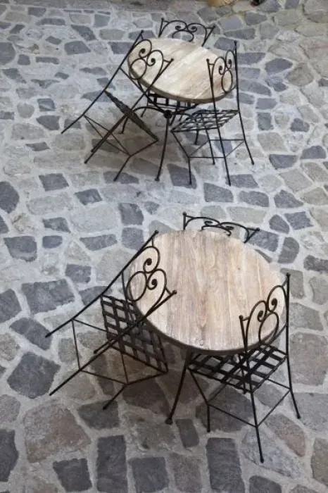 Framed Print : Italy, Sardinia, Castelsardo. Cafe tables Framed Print : Italy, Sardinia, Castelsardo. Cafe tables