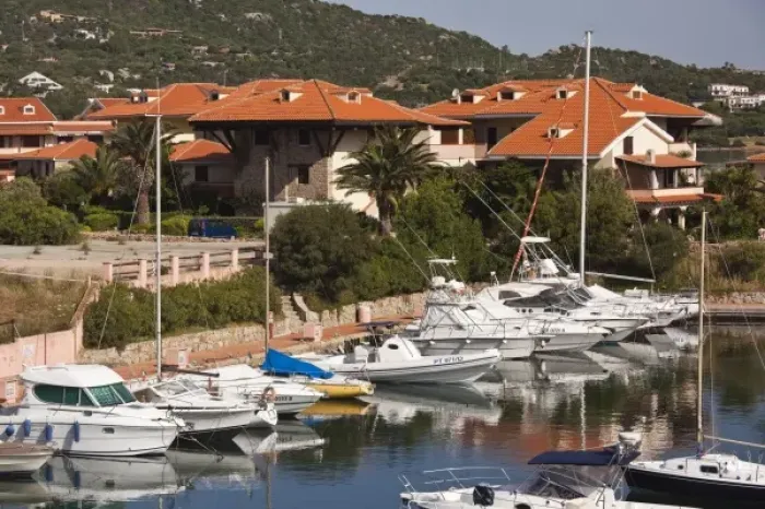 Framed Print : Italy, Sardinia, Porto Rotondo. Yacht harbor Framed Print : Italy, Sardinia, Porto Rotondo. Yacht harbor