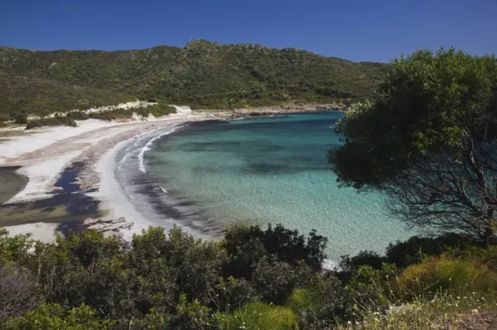 Framed Print : ITALY, Sardinia, Teulada. Beach
