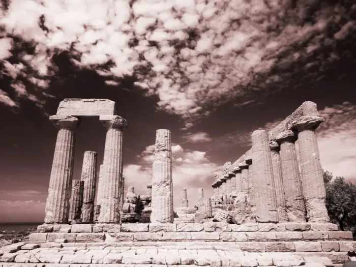 Framed Print : Italy, Sicily, Agrigento. Ruins of ancient Agrigento Framed Print : Italy, Sicily, Agrigento. Ruins of ancient Agrigento
