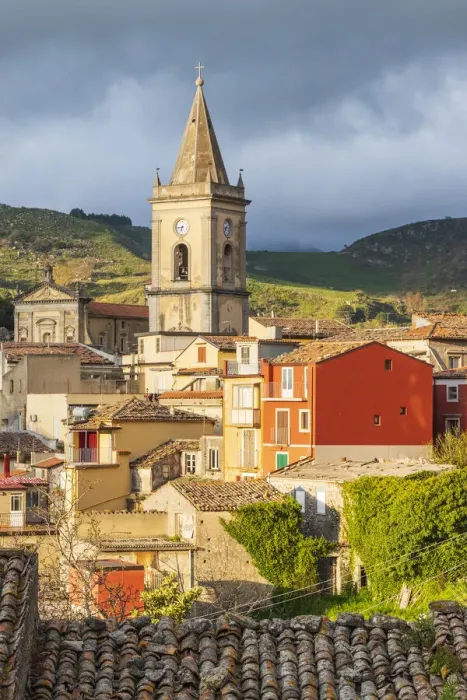 Framed Print : Italy, Sicily, Messina Province, Novara di Sicilia. The medieval hill town of Novara di Framed Print : Italy, Sicily, Messina Province, Novara di Sicilia. The medieval hill town of Novara di
