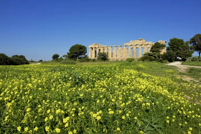 Framed Print : Italy, Sicily: old city of Selinunte, ruins of the greek temple Framed Print : Italy, Sicily: old city of Selinunte, ruins of the greek temple