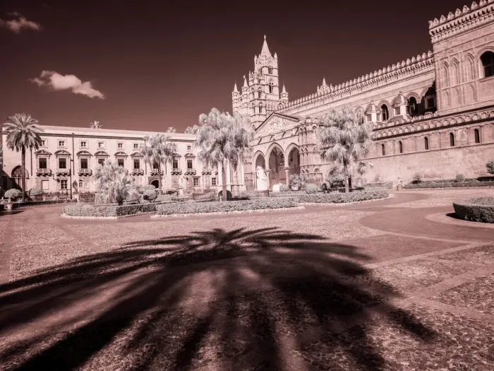Framed Print : Italy, Sicily, Palermo. The cathedral church of the Roman Catholic of Palermo