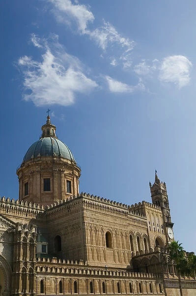 Italy, Sicily, Palermo, Palermo Cathedral (12th century)