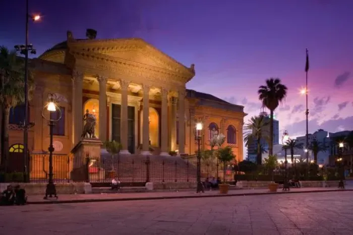 Framed Print : Italy, Sicily, Palermo, Teatro Massimo Opera House Framed Print : Italy, Sicily, Palermo, Teatro Massimo Opera House