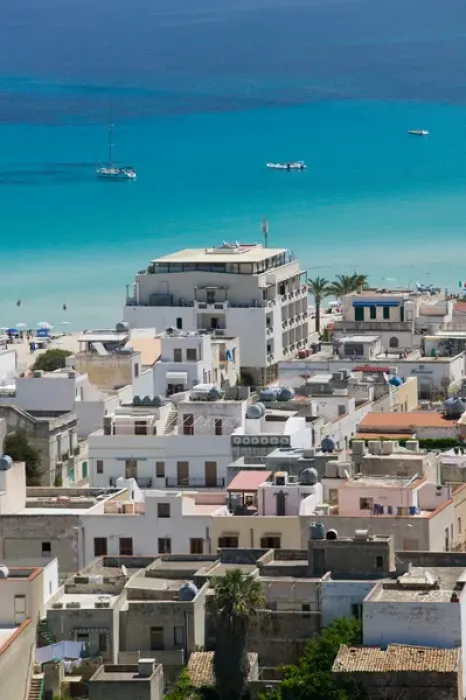 Framed Print : Italy, Sicily, San Vito Lo Capo, Resort Town View Framed Print : Italy, Sicily, San Vito Lo Capo, Resort Town View