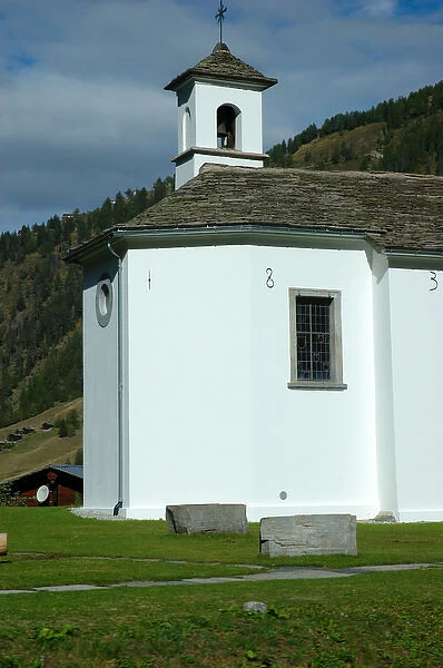 05. Italy, Simplon Pass, country church