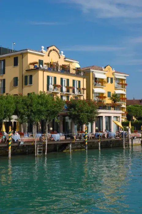 Framed Print : 04. Italy, Sirmione, Lake Garda, Hotel Sirmione on waterfront (Editorial Usage Only) Framed Print : 04. Italy, Sirmione, Lake Garda, Hotel Sirmione on waterfront (Editorial Usage Only)