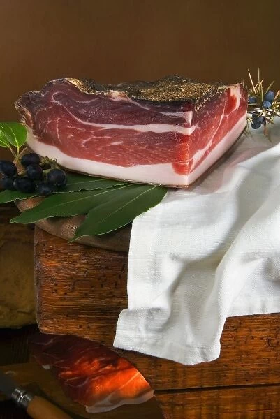 Italy, South Tirol, food, speck, traditional