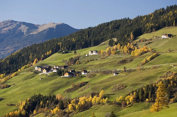Italy, Trentino - Alto Adige, Bolzano province, Val di Funes, Santa Maddalena