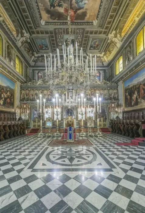 Framed Print : Italy, Trieste, Greek Orthodox Church Interior Framed Print : Italy, Trieste, Greek Orthodox Church Interior