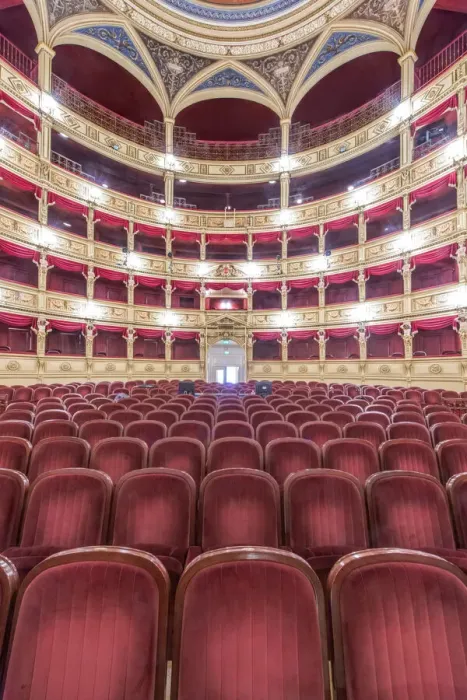 Framed Print : Italy, Trieste, Teatro Verdi Interior Framed Print : Italy, Trieste, Teatro Verdi Interior