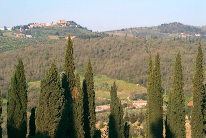 Framed Print : Italy, Tuscan landscape Framed Print : Italy, Tuscan landscape